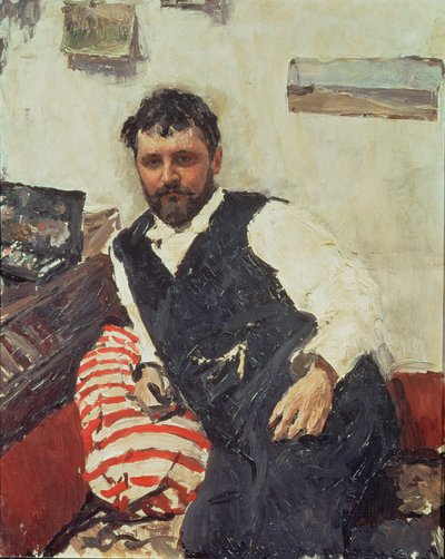 Portrait of Konstantin Korovin (1861-1939) by Valentin Aleksandrovich Serov